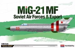 1/48 Истребитель МиГ-21МФ, советский и экспортные варианты, серия Special Edition (Academy 12311), сборная модель