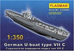 1/350 German U-boat type VII C