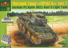 1/35 Pz.Kpfw.38(t) Ausf.G германский легкий танк (MSD 3540) сборная модель