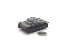 1/72 Німецький легкий танк Pz.Kpfw.II Ausf.C, готова модель авторської роботи