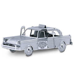 Checker Cab, сборная металлическая модель (Metal Earth 3D MMS007)