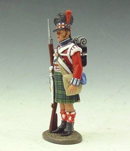 1:30 Горец Черной Стражи с винтовкой (42nd Highlander Black Watch)