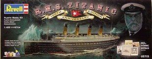 1/400 RMS Titanic + клей + краска + кисточка + книжка (Revell 05715)