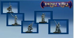 Dwarf Wars - Good Elf Heros - West Wind Miniatures WWP-DW-107