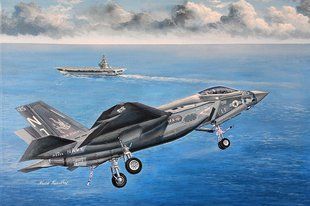 1/35 F-35C Lightning американский истребитель (Trumpeter 03230), сборная модель