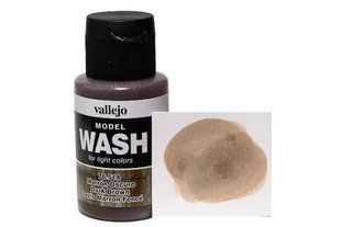 Смывка темно-коричневая акриловая, 35 мл (Vallejo 76514 Model Wash Dark Brown)