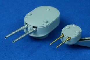 1/350 Стволы 305мм + 152 мм для Бородино, Орел, Князь Суворов, Слава (RB Model 350L04), 16 шт, металл