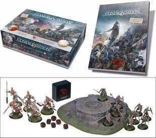 Настольная игра "Confrontation", стартовый набор с миниатюрами (Rackham CFAC04)