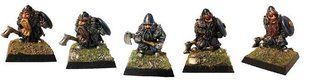 Mirliton Miniatures - Миниатюра 25-28 mm Fantasy - Dwarves with axe - MRLT-DW005