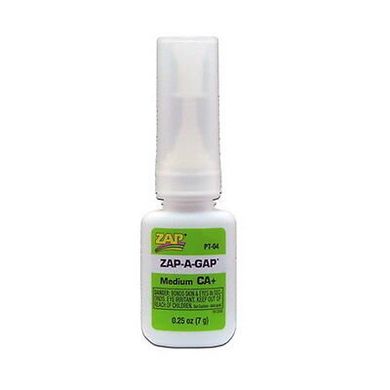 Клей цианакрилатный Pacer Zap-a-Gap Medium CA+ Glue, обьем 7 гр