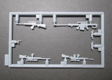 1/35 Американские снайперы, 4 фигуры (Dragon 3016), пластик