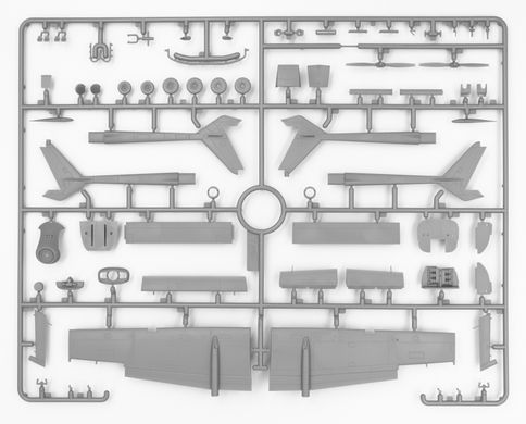 1/48 Диорама "Авиабаза Nakhon Phanom": самолеты B-26K Invader и O-2A Skymaster, фигуры пилотов и техников, аэродромное покрытие, подвесное вооружение (ICM DS4804), сборные модели