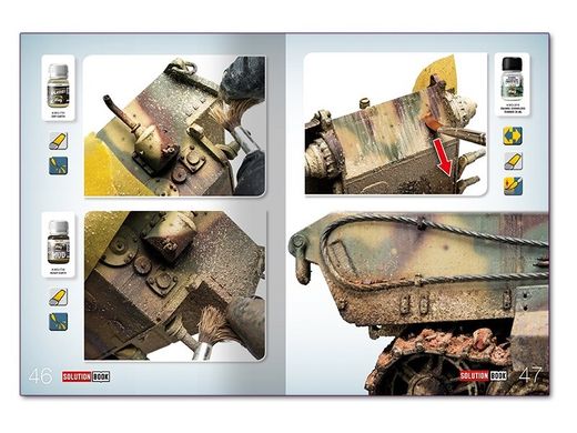 Посібник "How to paint WWII german late. Як фарбувати німецьку бронетехніку пізнього періоду Другої світової" (англійською мовою)