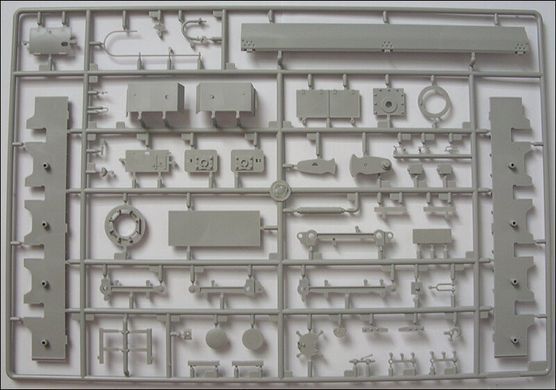 1/35 German Armored Train PanzerTriebwagen Nr.16 (Trumpeter 00223) сборная модель