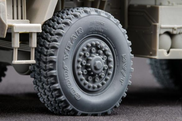 1/35 Колеса для M142 HiMARS під навантаженням, 6 штук, для моделей Trumpeter, 3D-друк (ScaleX WM35011s)