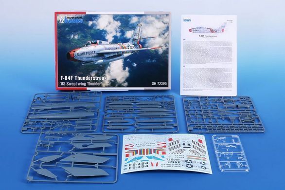 1/72 Винищувач F-84F Thunderstreak "US Swept-wing Thunder" (Special Hobby SH72395), збірна модель
