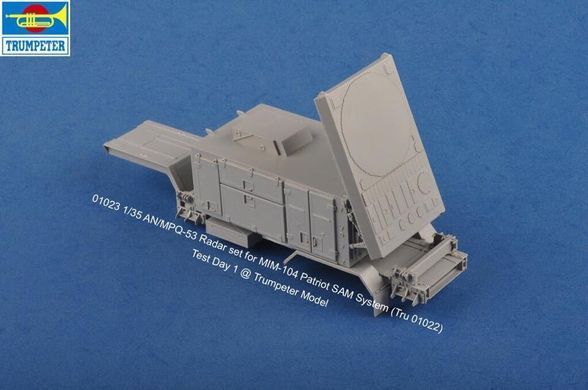 1/35 AN/MPQ-53 C-Band Tracking Radar set of MIM-104 Patriot SAM System PAC-2 (Trumpeter 01023) сборная модель