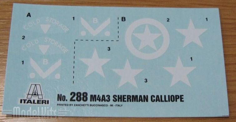 M4A3 Sherman Calliope 1:35