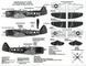 1/48 Декаль для P-47M Thunderbolt, 2 варіанти: 63 FS/56 FG Lt. Charles McBath, 63 FS/56 FG Capt. Walter Flagg (Super Scale Decals 48-587)
