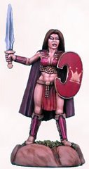 Visions in Fantasy - Female Warrior with Sword - Dark Sword DKSW-DSM7108