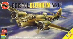 1/72 Bristol Blenheim Mk.IV английский бомбардировщик (Airfix 02027) сборная модель