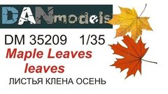 1/35 Макетные кленовые листья осеннего окраса (DANmodels DM 35209)