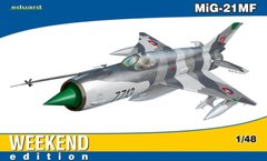 1/48 Літак МіГ-21МФ, серія Weekend Edition (Eduard 84126) збірна модель