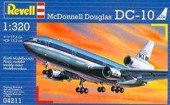 1/320 McDonnell Douglas DC-10 "KLM" пассажирский самолет (Revell 04211)