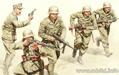 1/35 German infantry, DAK. North Africa desert battles series (Master Box 3593)