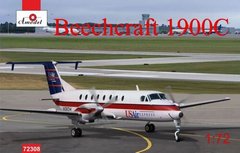 1/72 Beechcraft 1900C "US Air Express" пассажирский самолет (Amodel 72308) сборная пластиковая модель