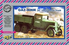 1/72 ГАЗ-МММ образца 1943 года советский грузовик (PST 72078) сборная модель