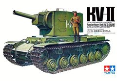 1/35 КВ-2 советский тяжелый танк (Tamiya 35063) сборная модель