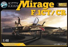 1/48 Dassault Mirage F.1CT/CR многоцелевой истребитель (Kitty Hawk 80111) масштабная модель