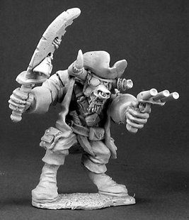 Reaper Miniatures Dark Heaven Legends - Turuk,Minotaur Pirate - RPR-3156