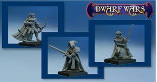 Dwarf Wars - Good Elf Characters - West Wind Miniatures WWP-DW-108