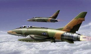 1/72 F-100F Super Sabre (Trumpeter 01650) сборная модель