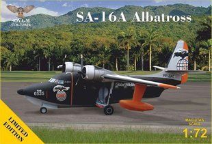1/72 Літак-амфібія Grumman SA-16A Albatross "Global Wildlife Conservancy" (Sova-M 72024), збірна модель