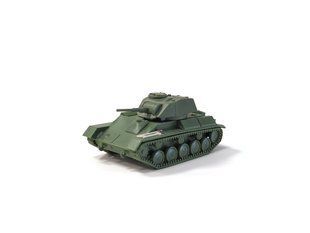 1/72 Легкий танк Т-80, зібрана модель, нефарбована