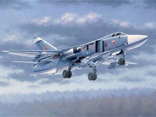 1/48 Бомбардувальник Сухой Су-24М (Trumpeter 02835), збірна модель