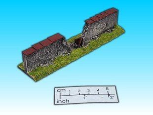 Stucco Wall - Destroyed, 25-30 мм (1:72)