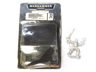 Catachan Officer, мініатюра Warhammer 40k (Games Workshop 42-36), збірна металева