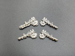 Techmarine Power Axes, детали для миниатюр Warhammer 40000, металлические (Games Workshop)