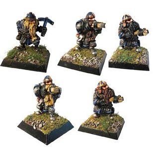 Mirliton Miniatures - Миниатюра 25-28 mm Fantasy - Dwarves with crossbow - MRLT-DW006