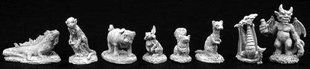 Reaper Miniatures Dark Heaven Legends - Familiar Pack IV (8) - RPR-2756