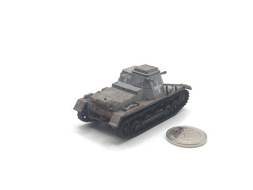 1/72 Німецький командирський танк Sd.Kfz.265 Panzerbefehlswagen, готова модель авторської роботи