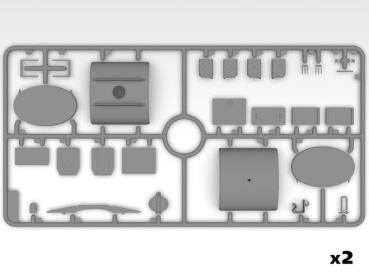 1/35 Studebaker US6-U5 американський бензовоз (ICM 35492), збірна модель