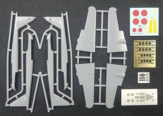 1/72&nbsp;Mitsubishi J4M "Senden" японський перспективний винищувач (MikroMir 72-023), збірна модель