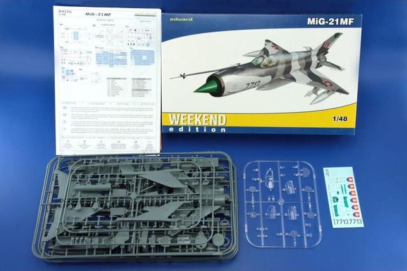1/48 Літак МіГ-21МФ, серія Weekend Edition (Eduard 84126) збірна модель