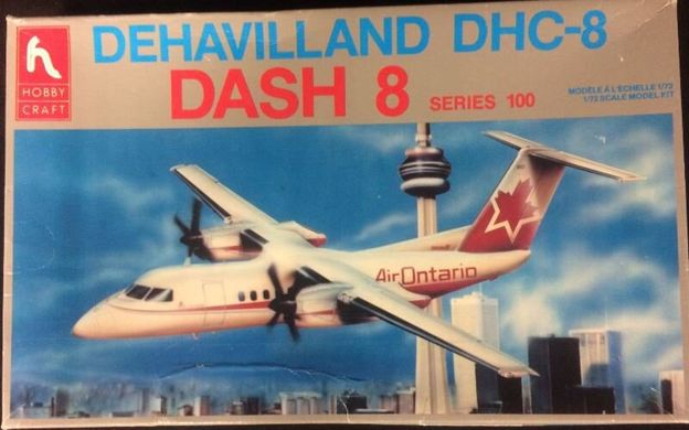 1/72 Літак de Havilland DHC-8 Dash 8 Series 100 (Hobby Craft 1341) збірна модель