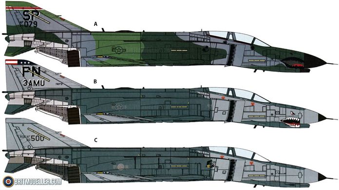 1/48 F-4E Phantom II американский многоцелевой истребитель (Meng Model LS-017), сборная модель
